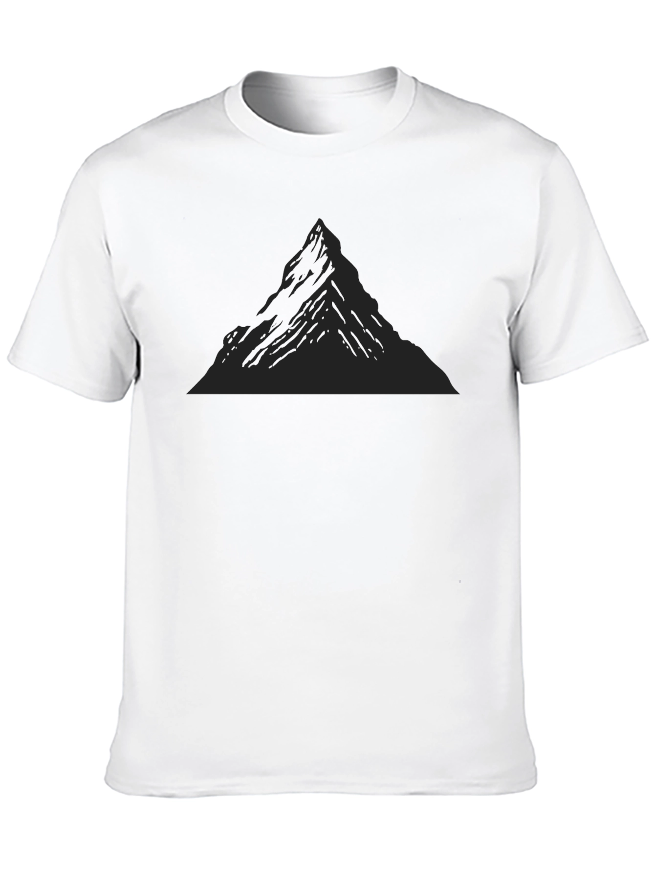 Black Mountain Peak Graphic T-Shirt - Soft Cotton Blend view 10