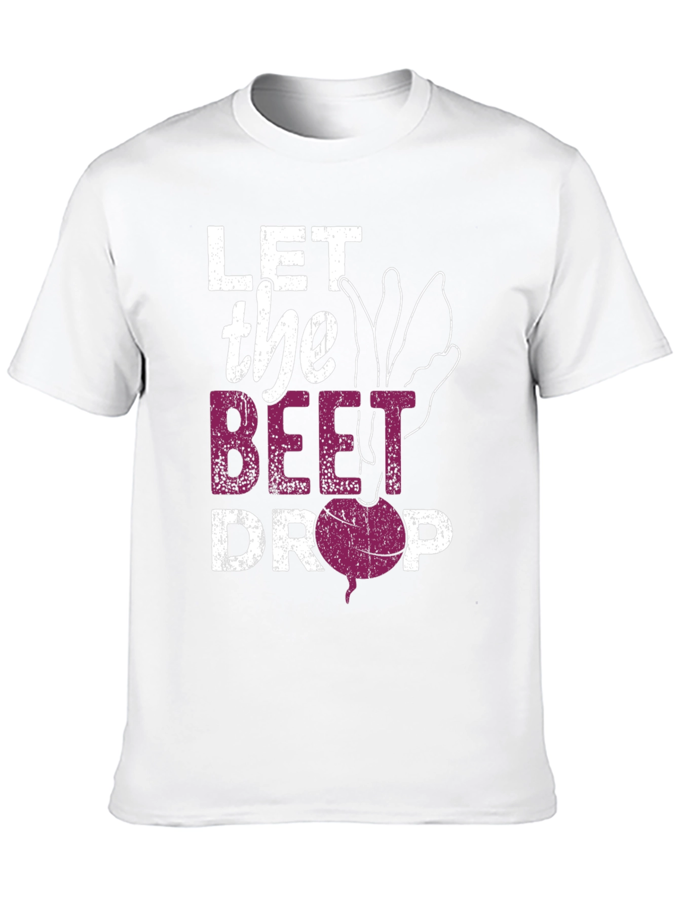 Black Let the Beet Drop Graphic T-Shirt view 10