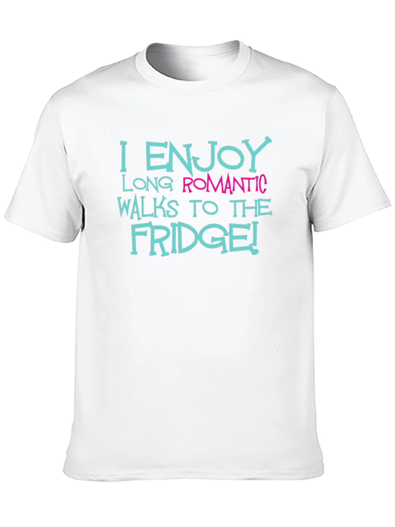 Black Funny Fridge Walk T-Shirt view 10