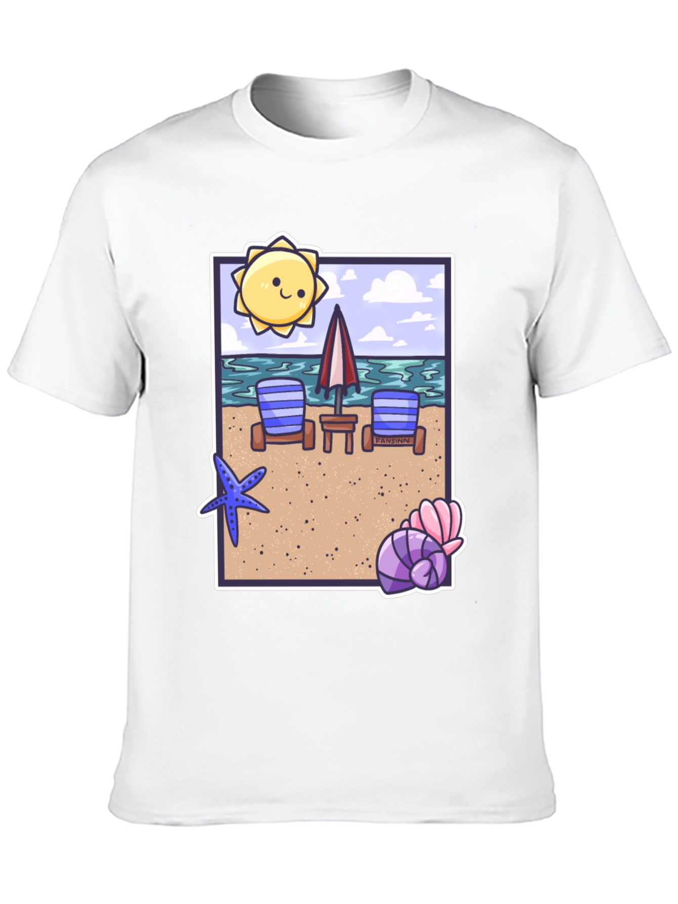 Black Beach Vibes T-Shirt: Summer Holiday Tee view 10