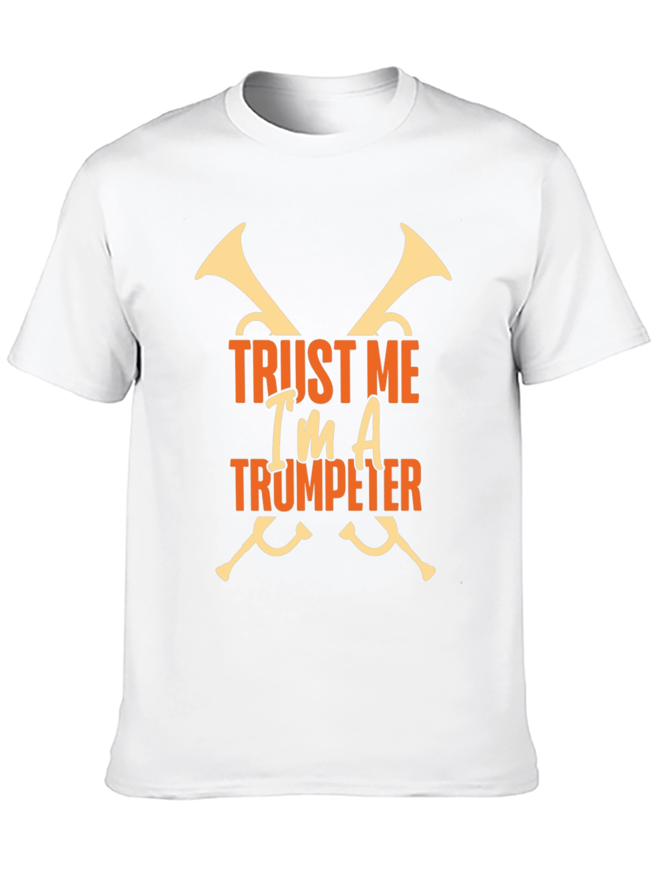 Black Trust Me I'm A Trumpeter Graphic T-Shirt view 10
