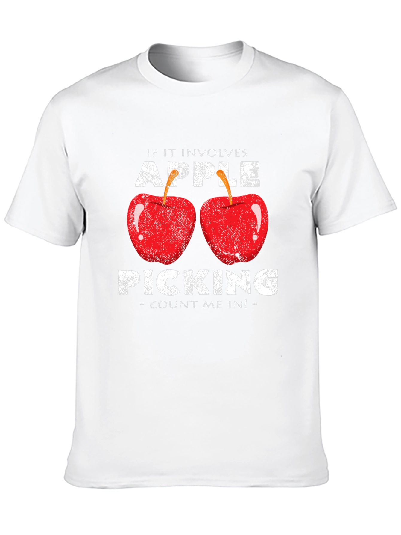 Black Apple Picking Graphic T-Shirt - Count Me In view 10