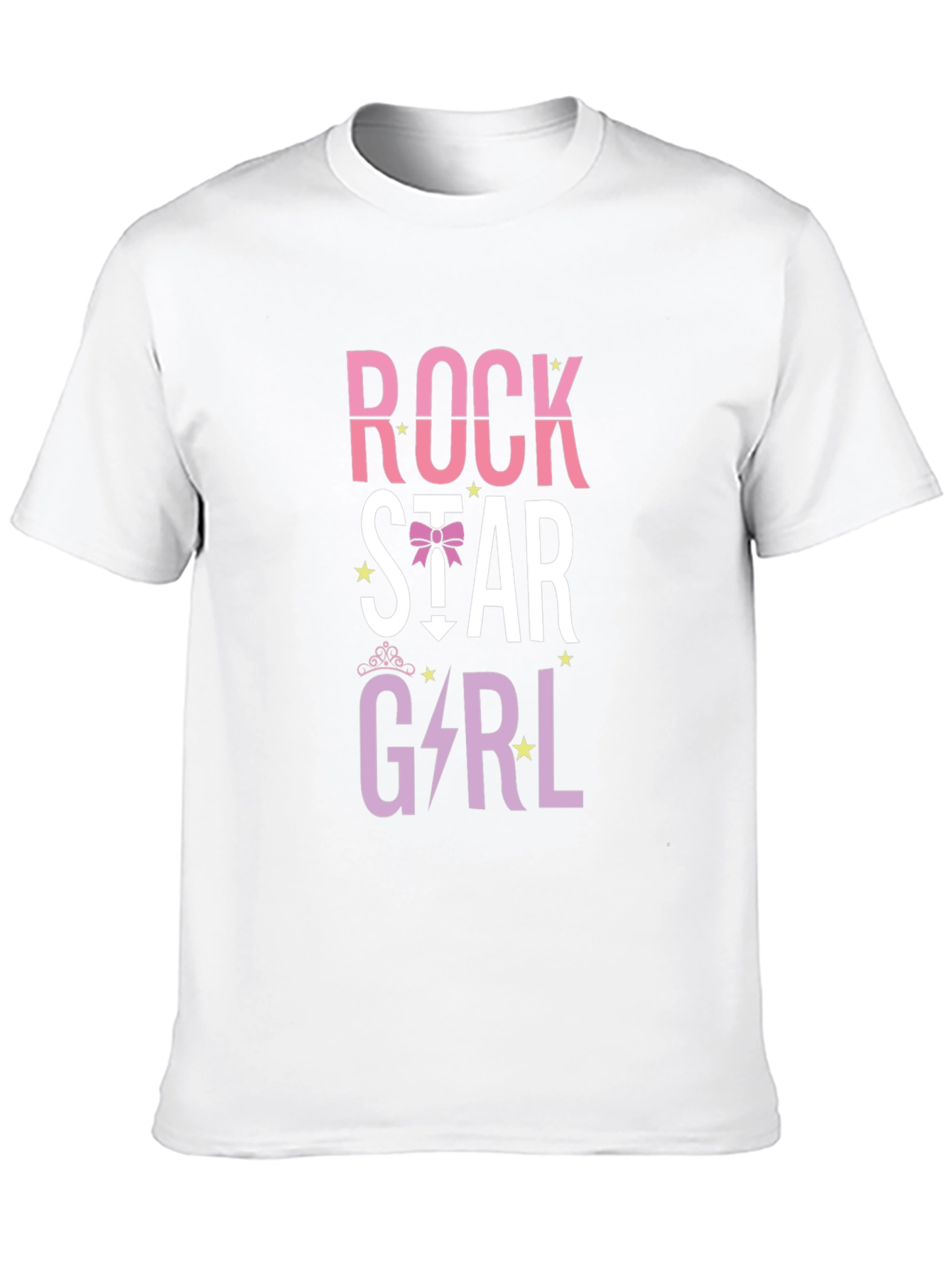 Black Rock Star Girl Graphic Tee view 10