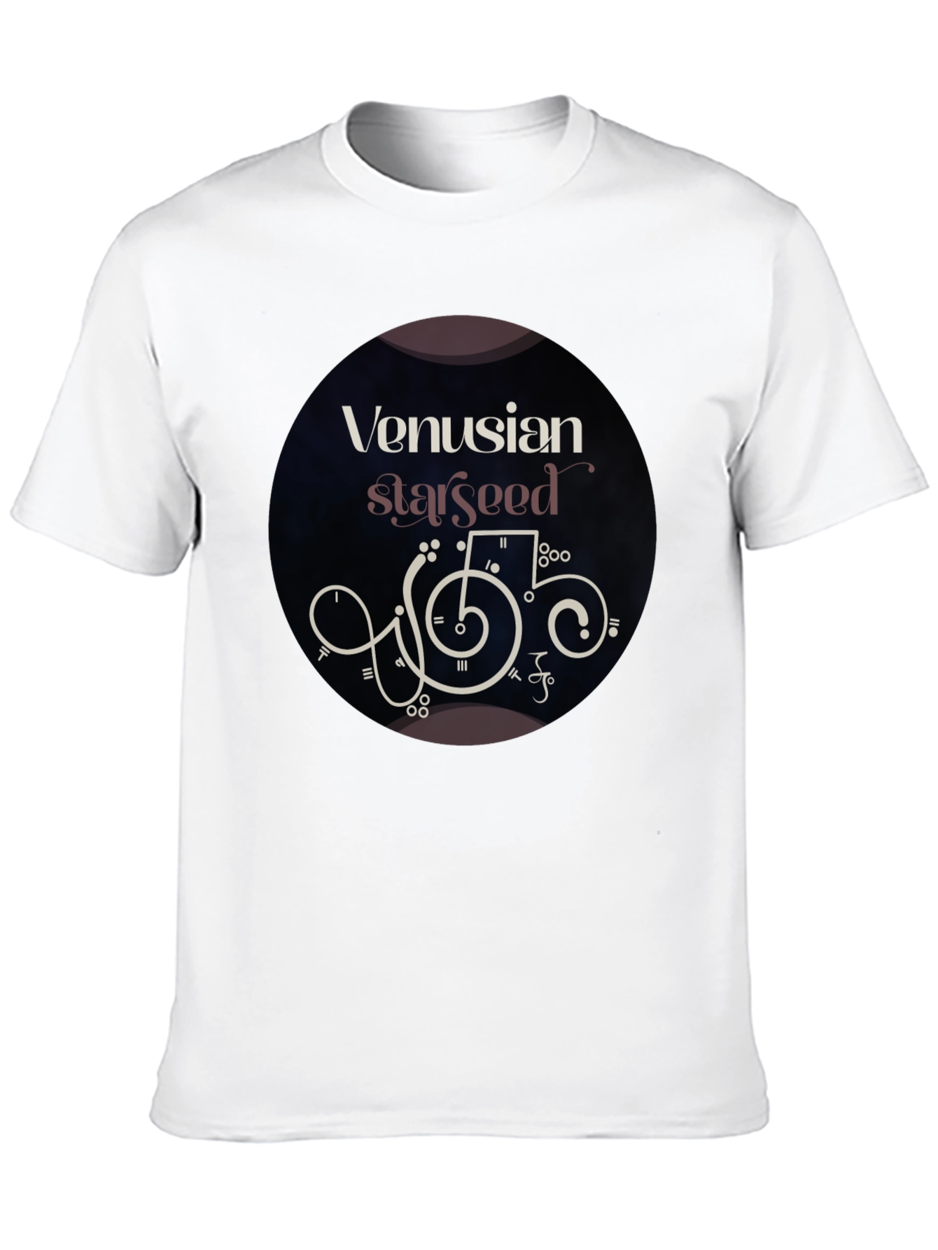 Black Venusian Starseed Graphic Tee - Black view 10