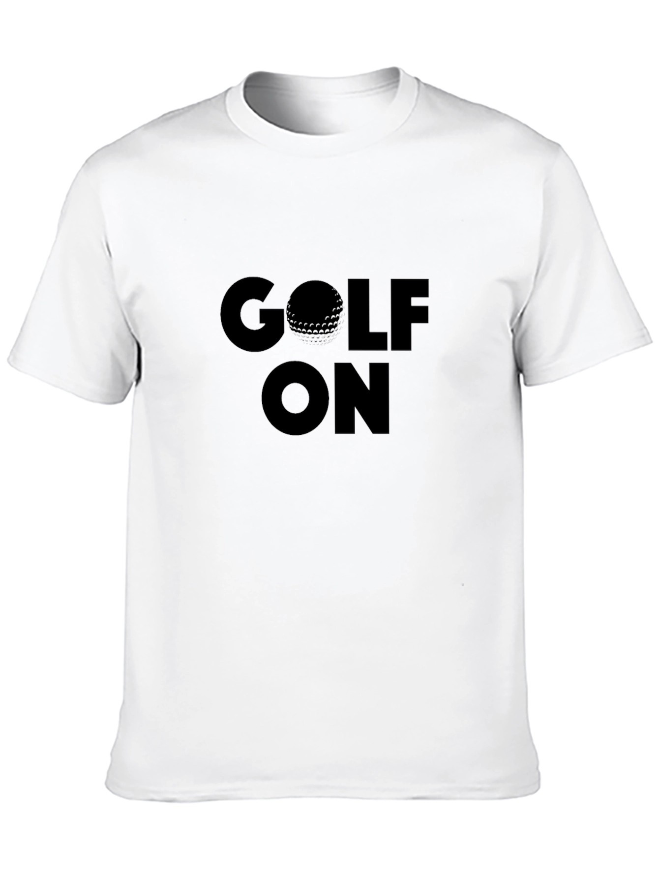 Black Golf On T-Shirt view 10