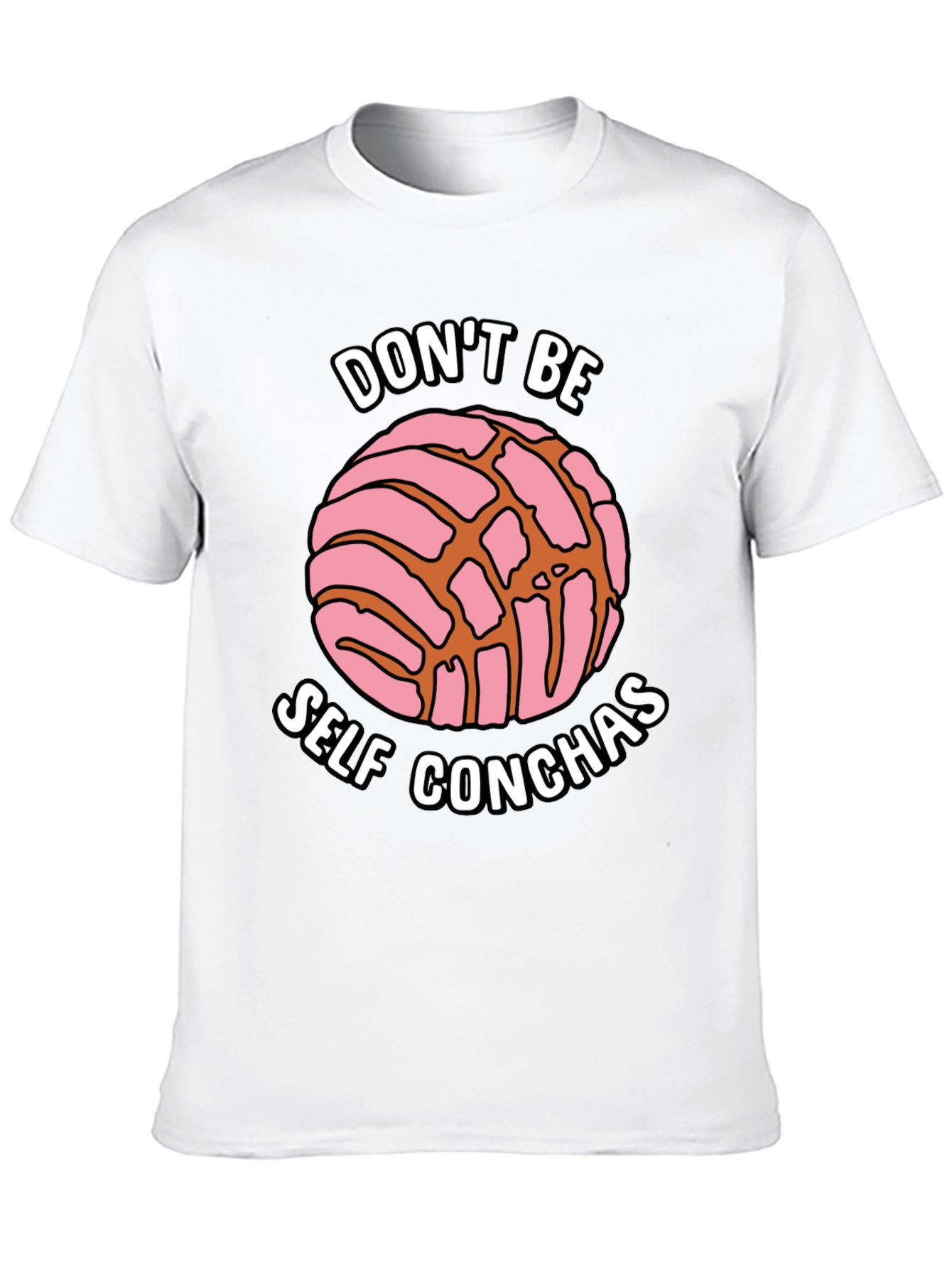 Black Don't Be Self Conchas T-Shirt view 10