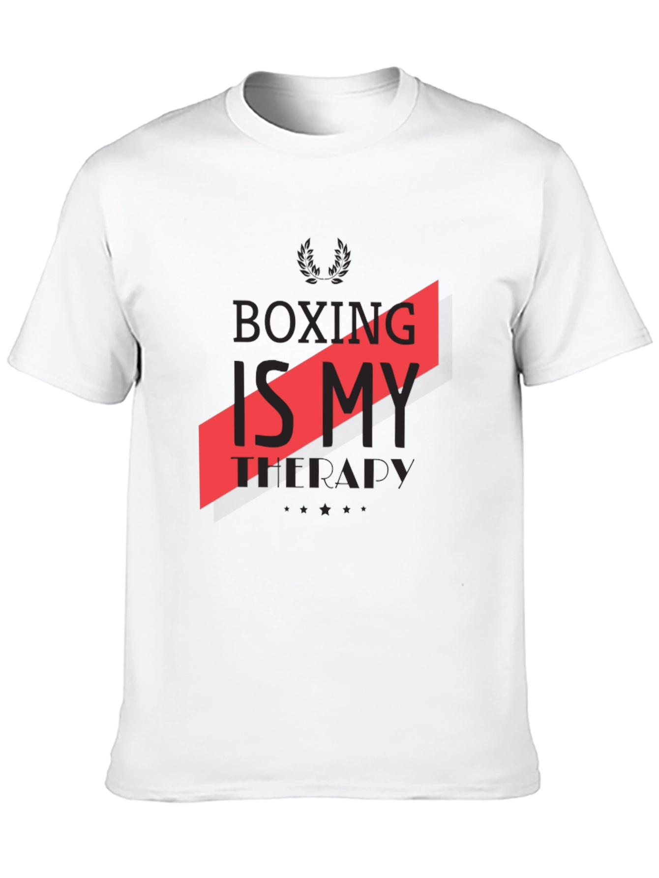 Black Boxing Is My Therapy Graphic Tee view 10