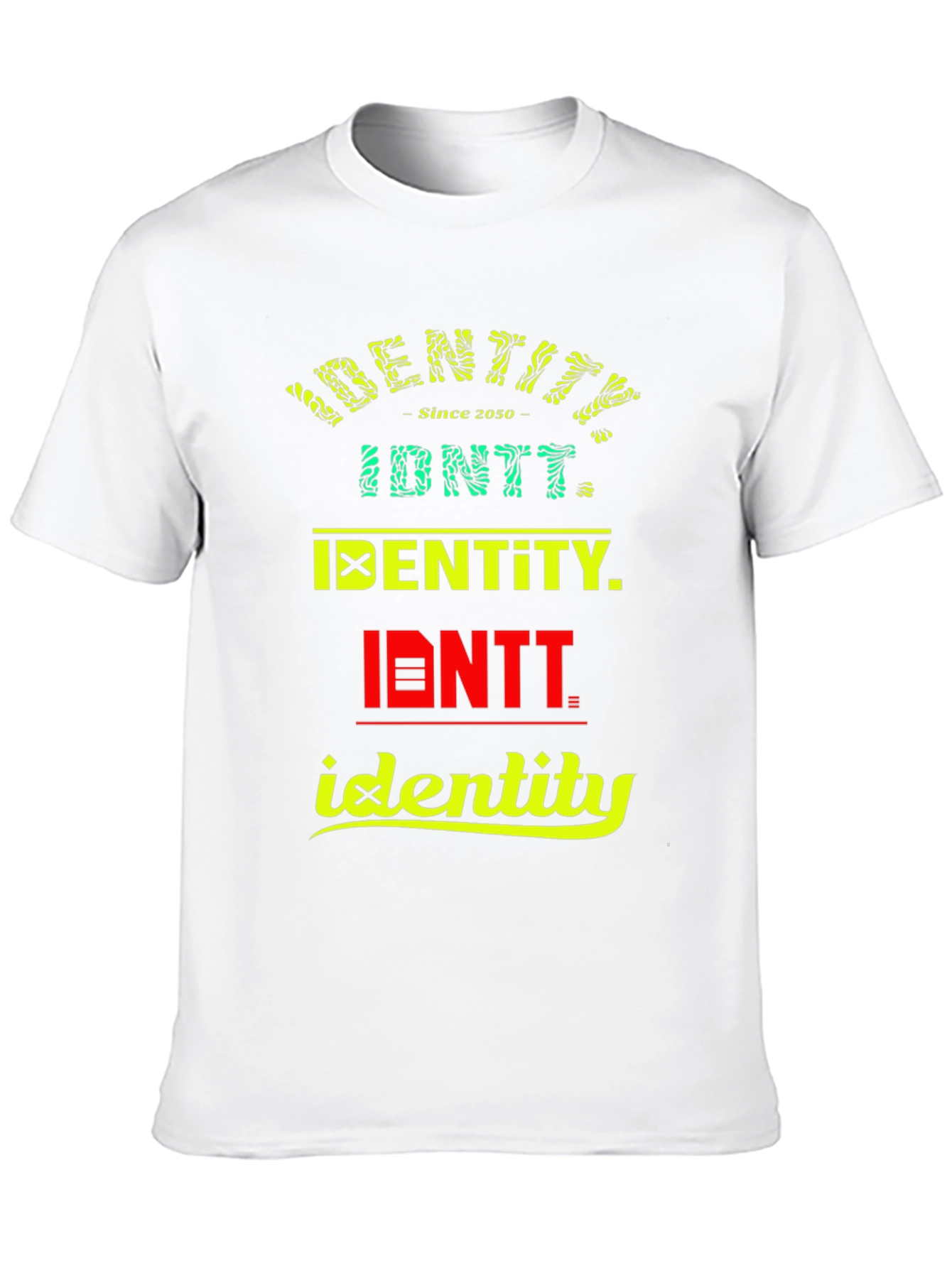 Black Identity Graphic Print T-Shirt view 10