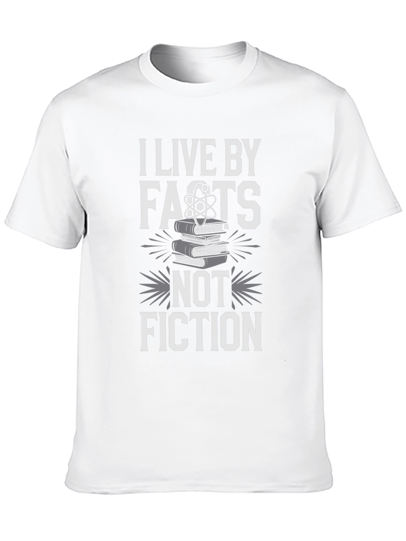 Facts Over Fiction T-Shirt - Science & Knowledge Tee - 10