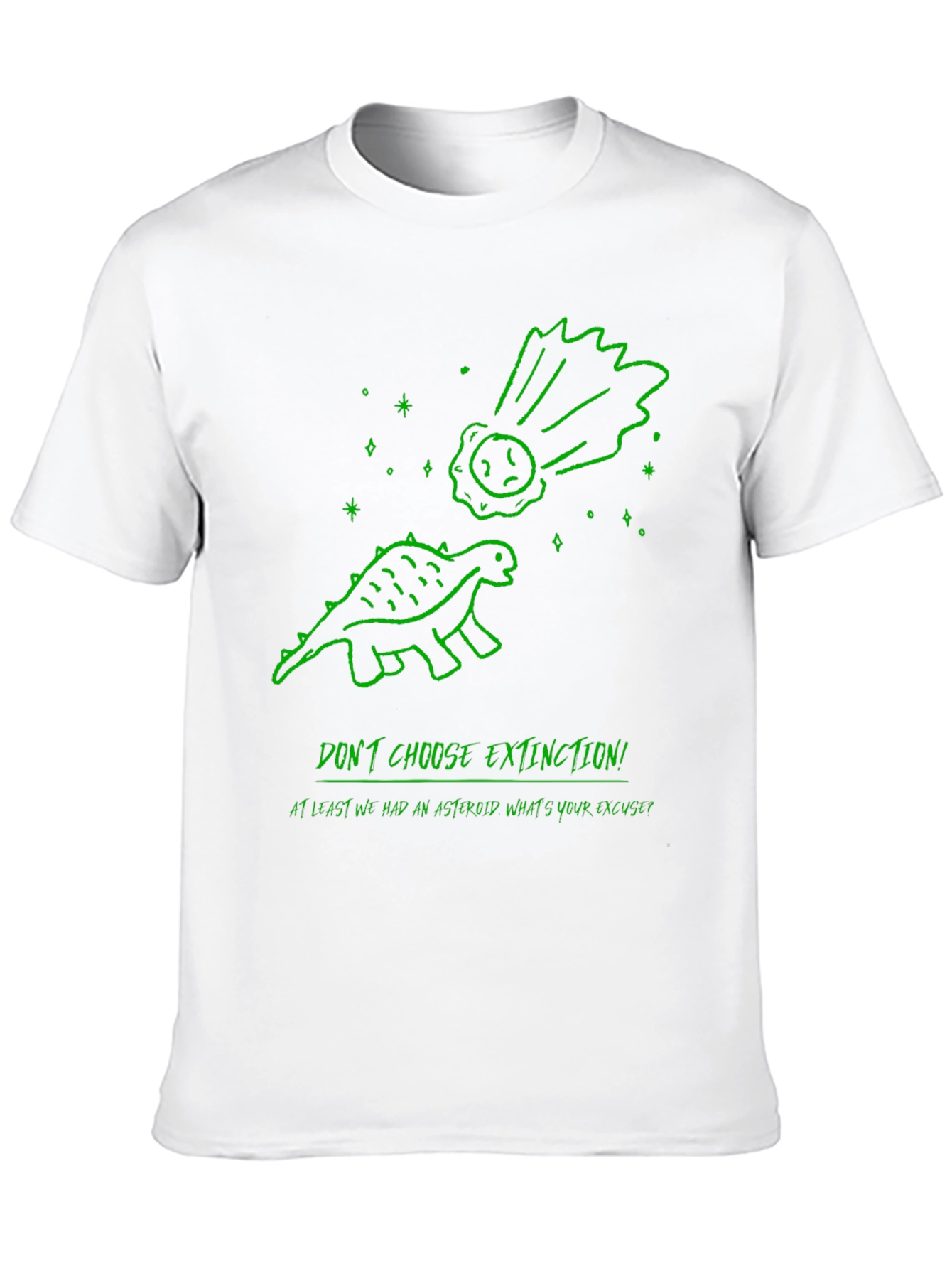 Black Don't Choose Extinction T-Shirt view 10