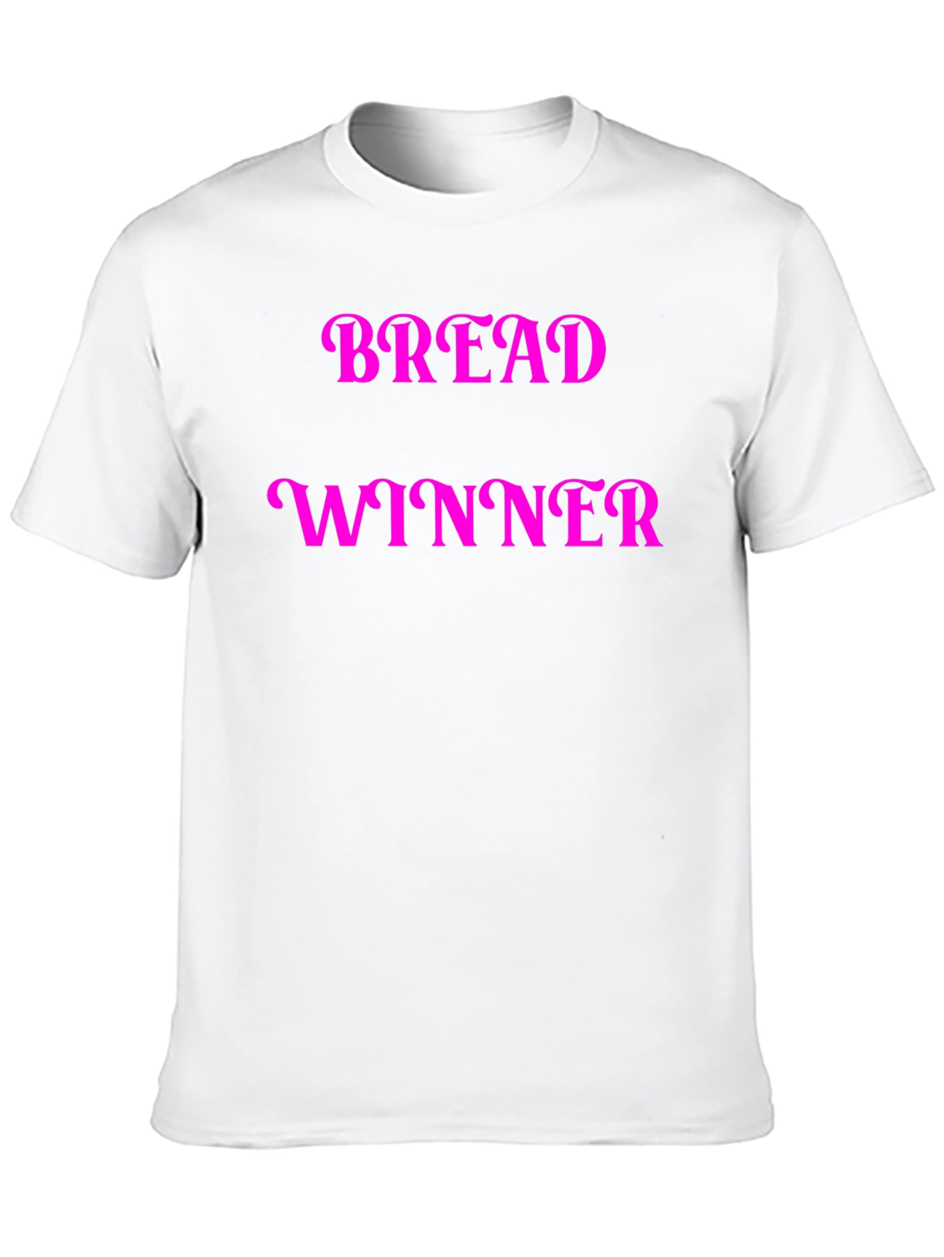 Black Bread Winner T-Shirt - Novelty Graphic Tee view 10