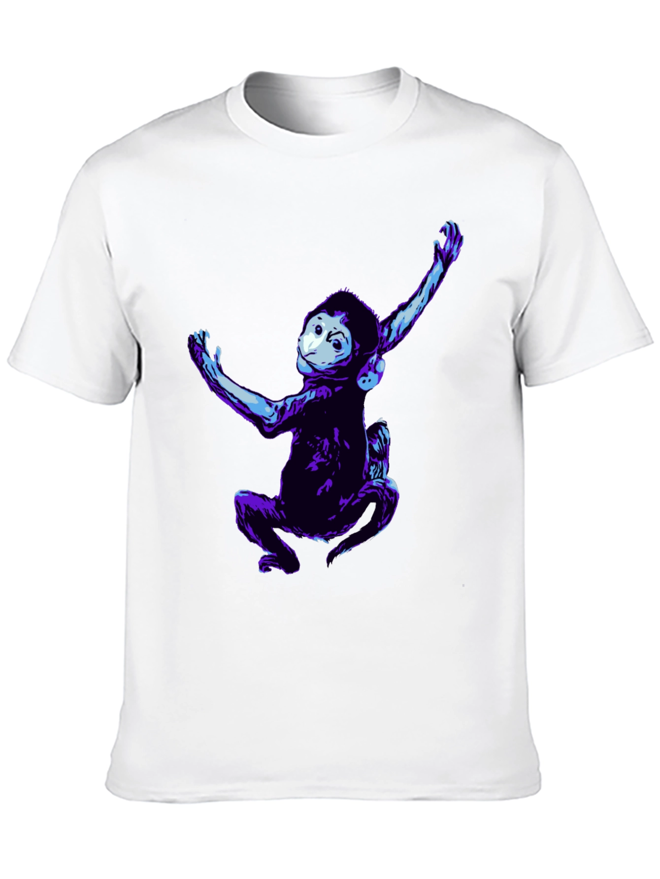 Black Monkey Graphic T-Shirt - Unique & Fun view 10