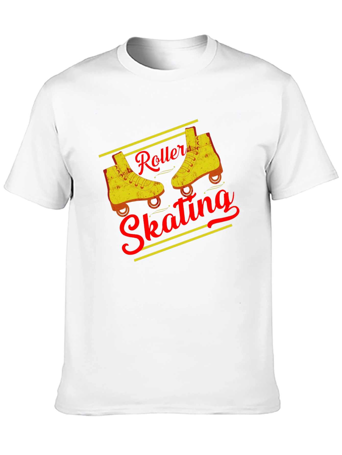 Black Vintage Roller Skating T-Shirt view 10