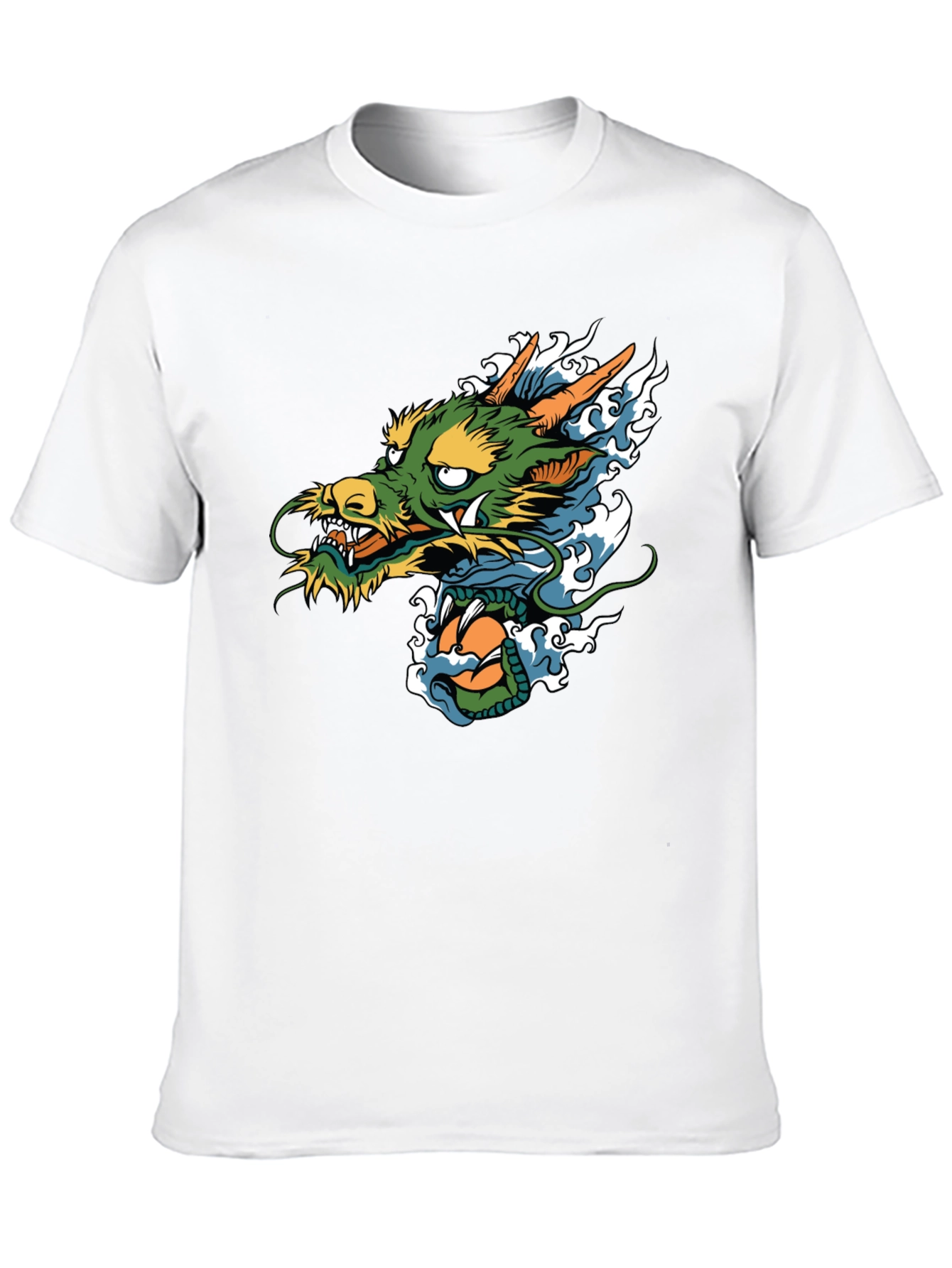 Black Dragon Graphic Black T-Shirt view 10