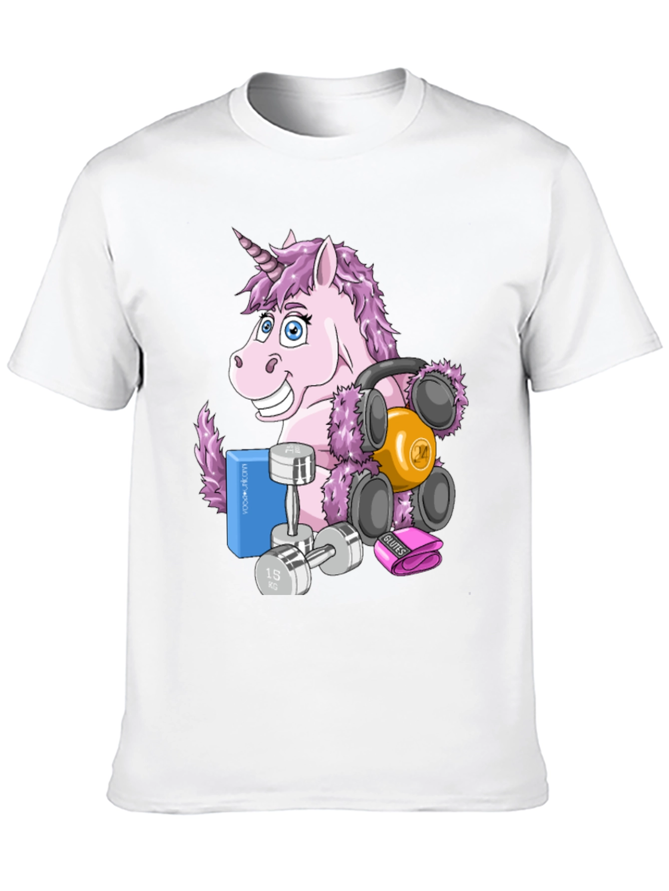 Black Unicorn Gym T-Shirt view 10