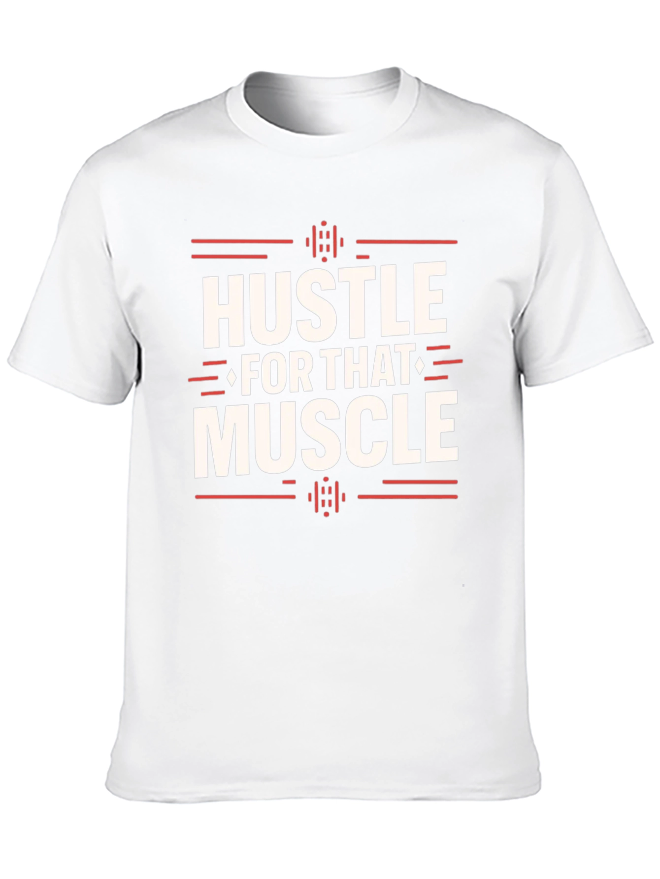 Hustle for Muscle Black Graphic Tee - 10