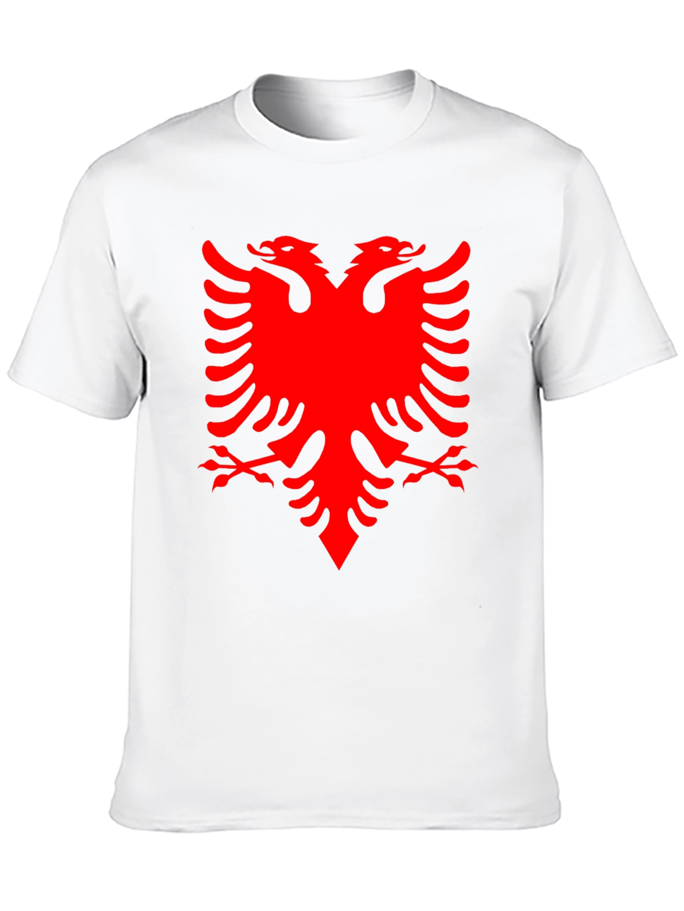 Albanian Eagle Graphic Tee - Black - 10