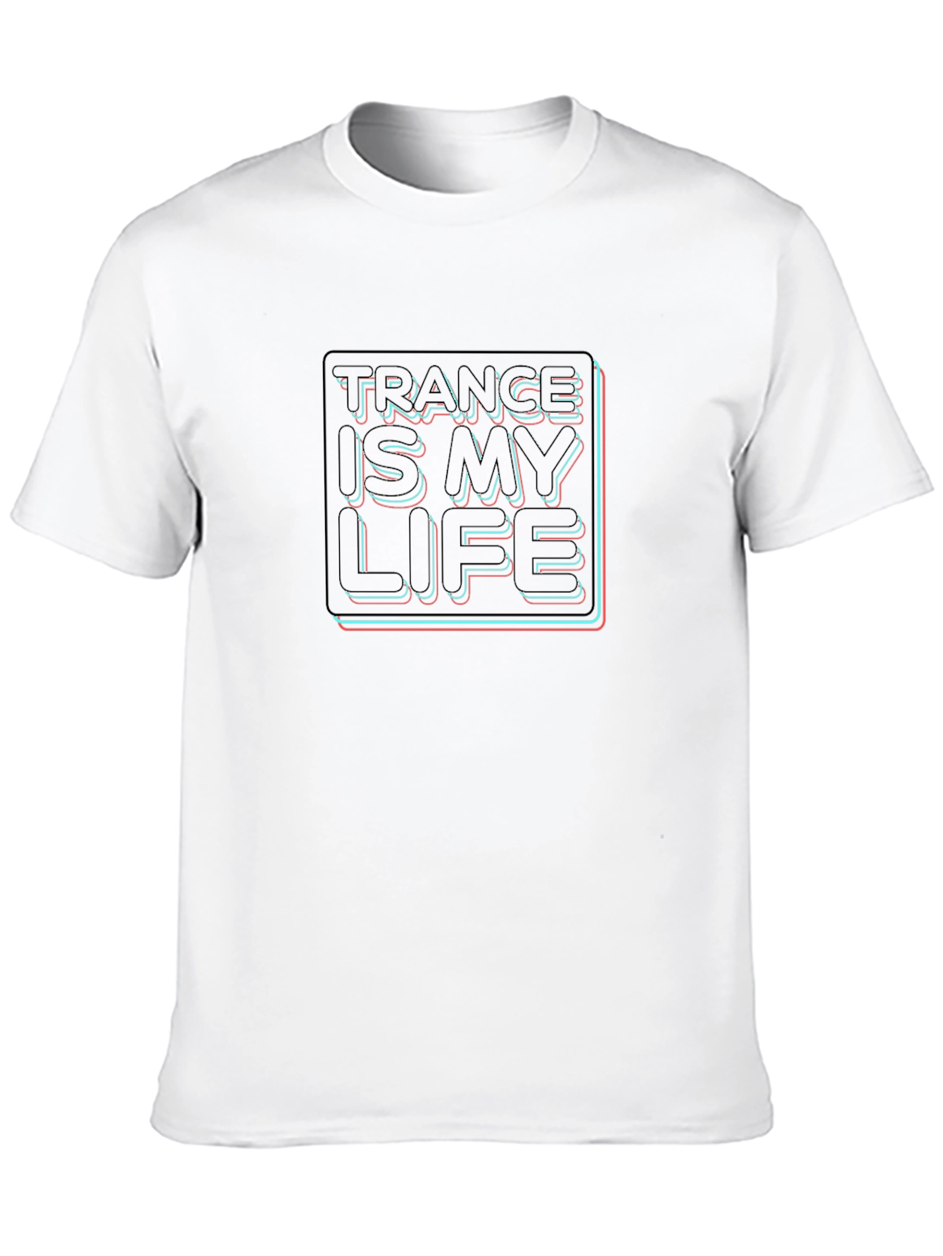 Black Trance is My Life Black T-Shirt EDM Music Rave Apparel view 10