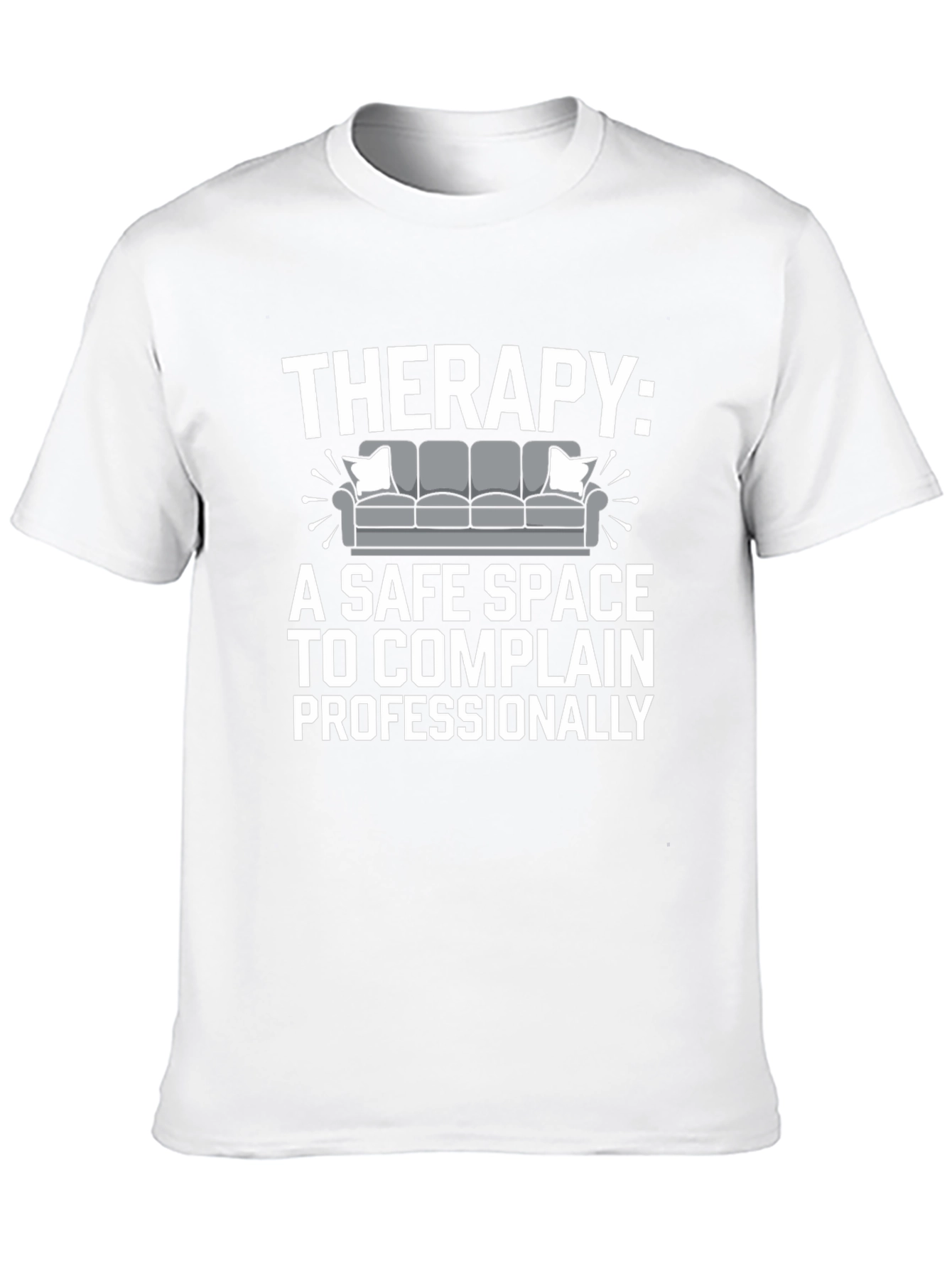 Black Therapy: A Safe Space T-Shirt view 10
