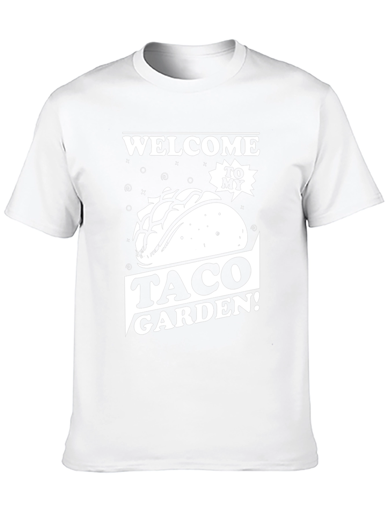 Black Welcome To My Taco Garden Black T-Shirt view 10