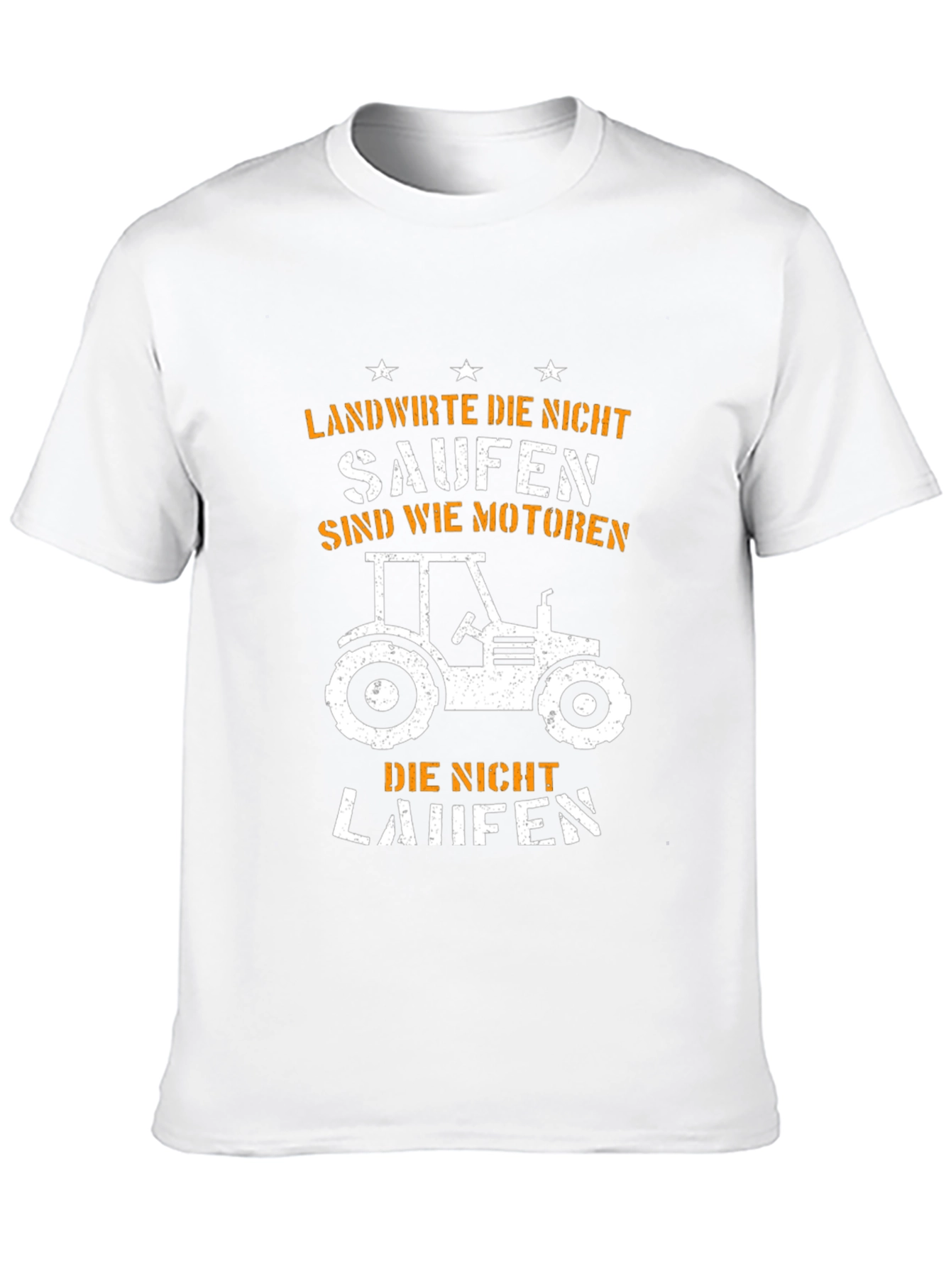 Black Funny Farmer Tractor T-Shirt: Landwirte Die Nicht Saufen view 10