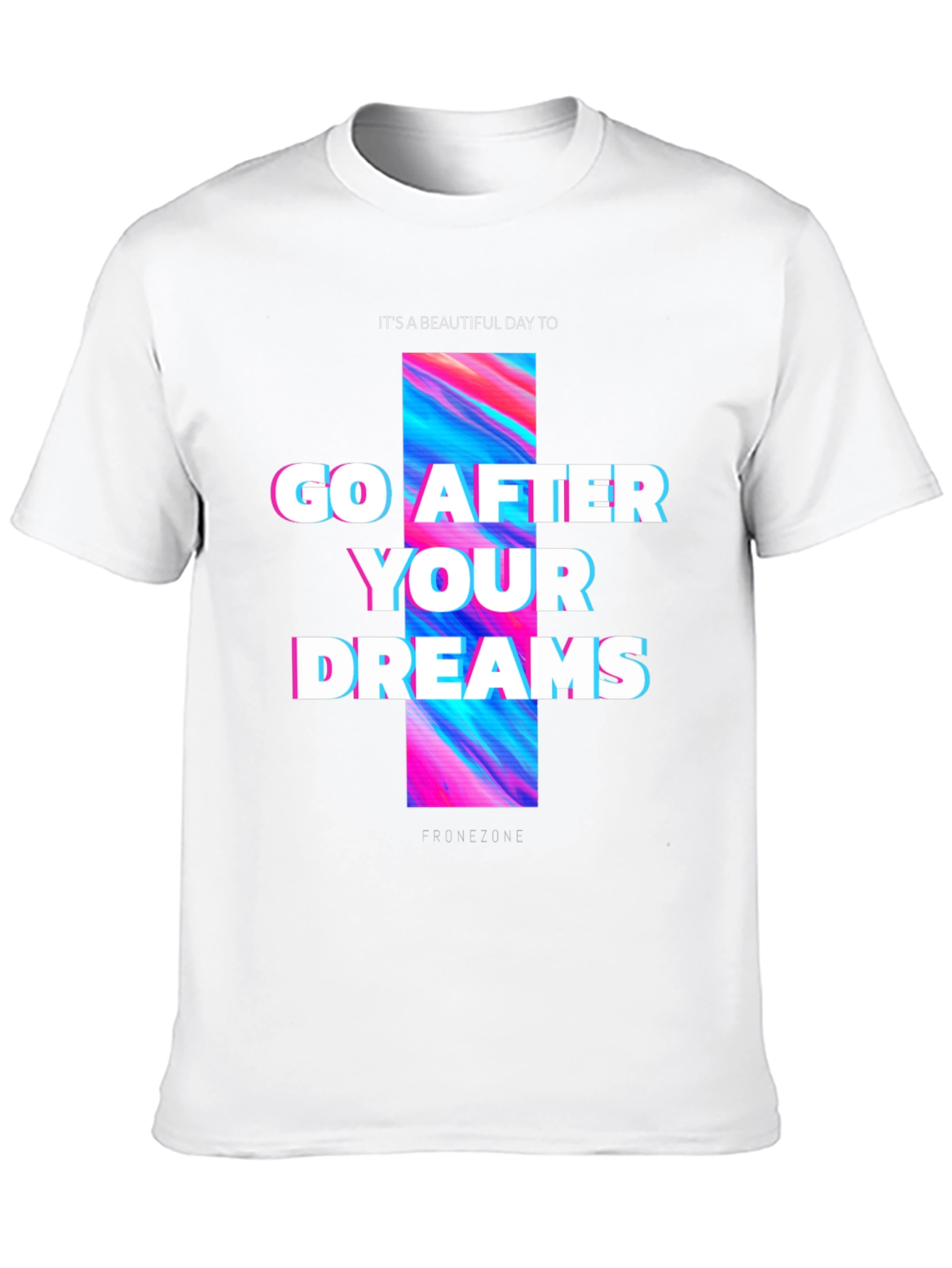 Black Go After Your Dreams Black Graphic Tee view 10
