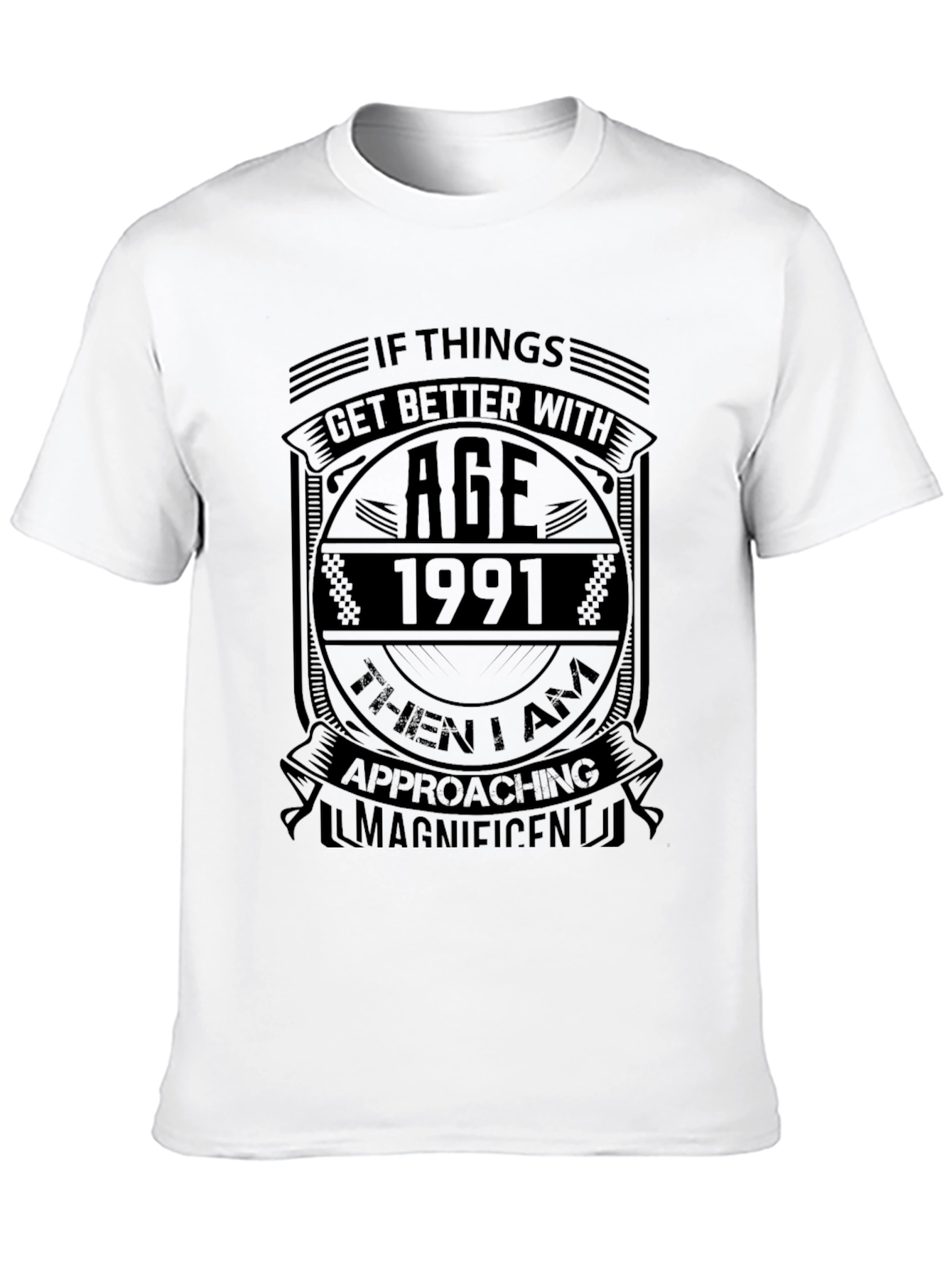 Black Age 1991 Magnificent Black T-Shirt view 10
