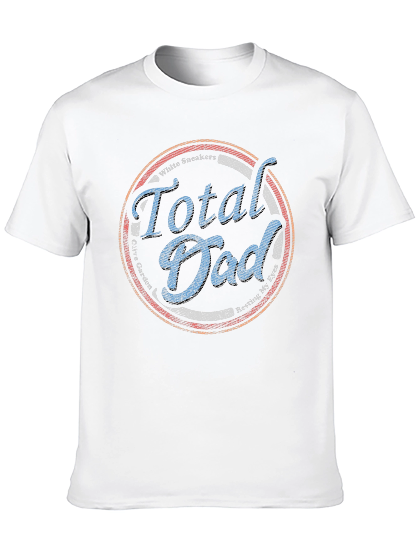 Black Total Dad T-Shirt - Perfect Dad Gift! view 10