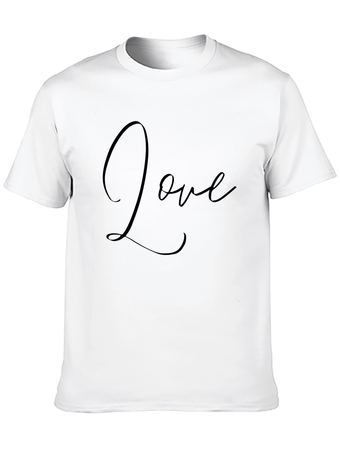 Black Love Graphic Black T-Shirt view 10