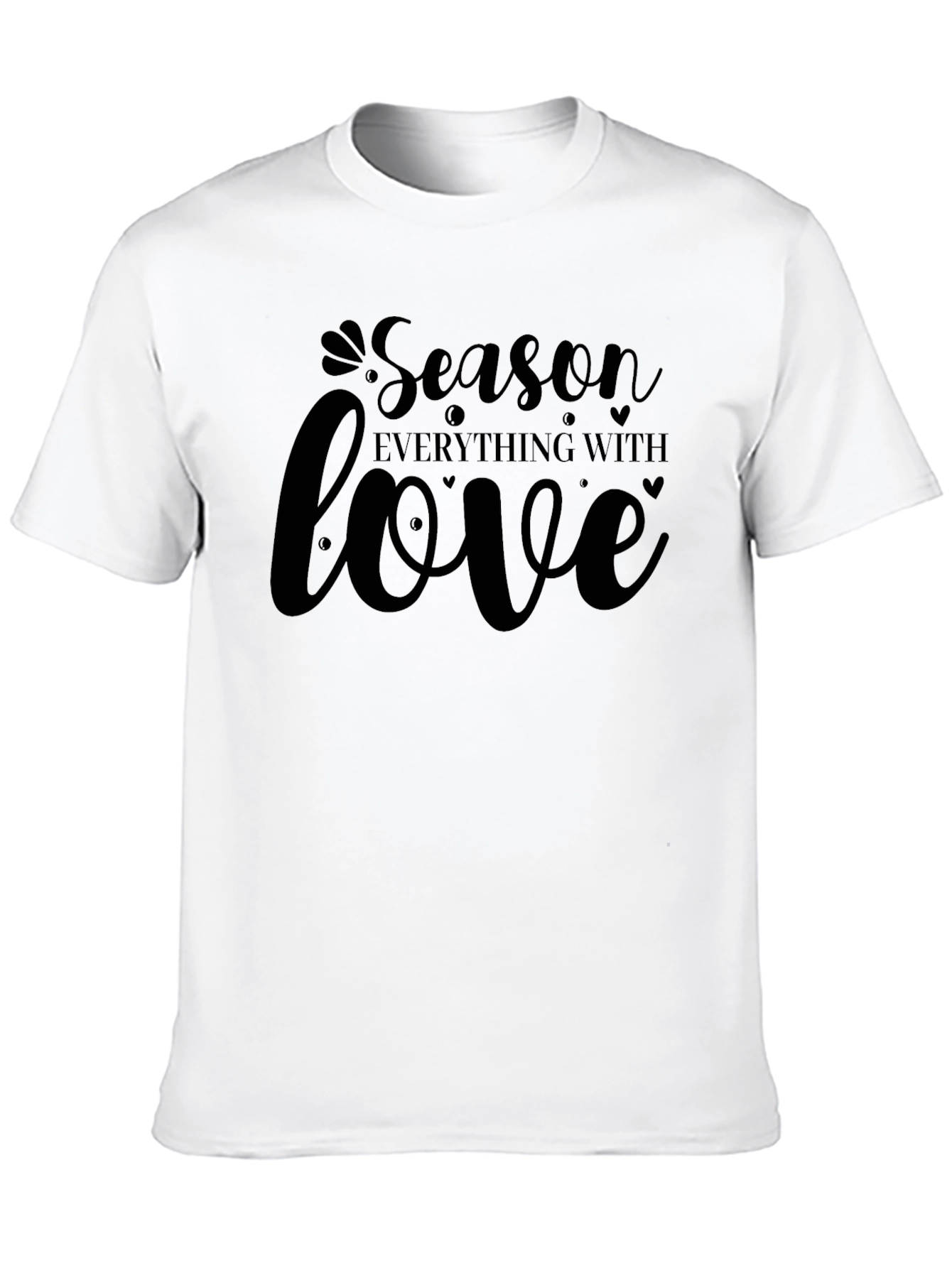 Black Season Everything With Love - Black T-Shirt view 10