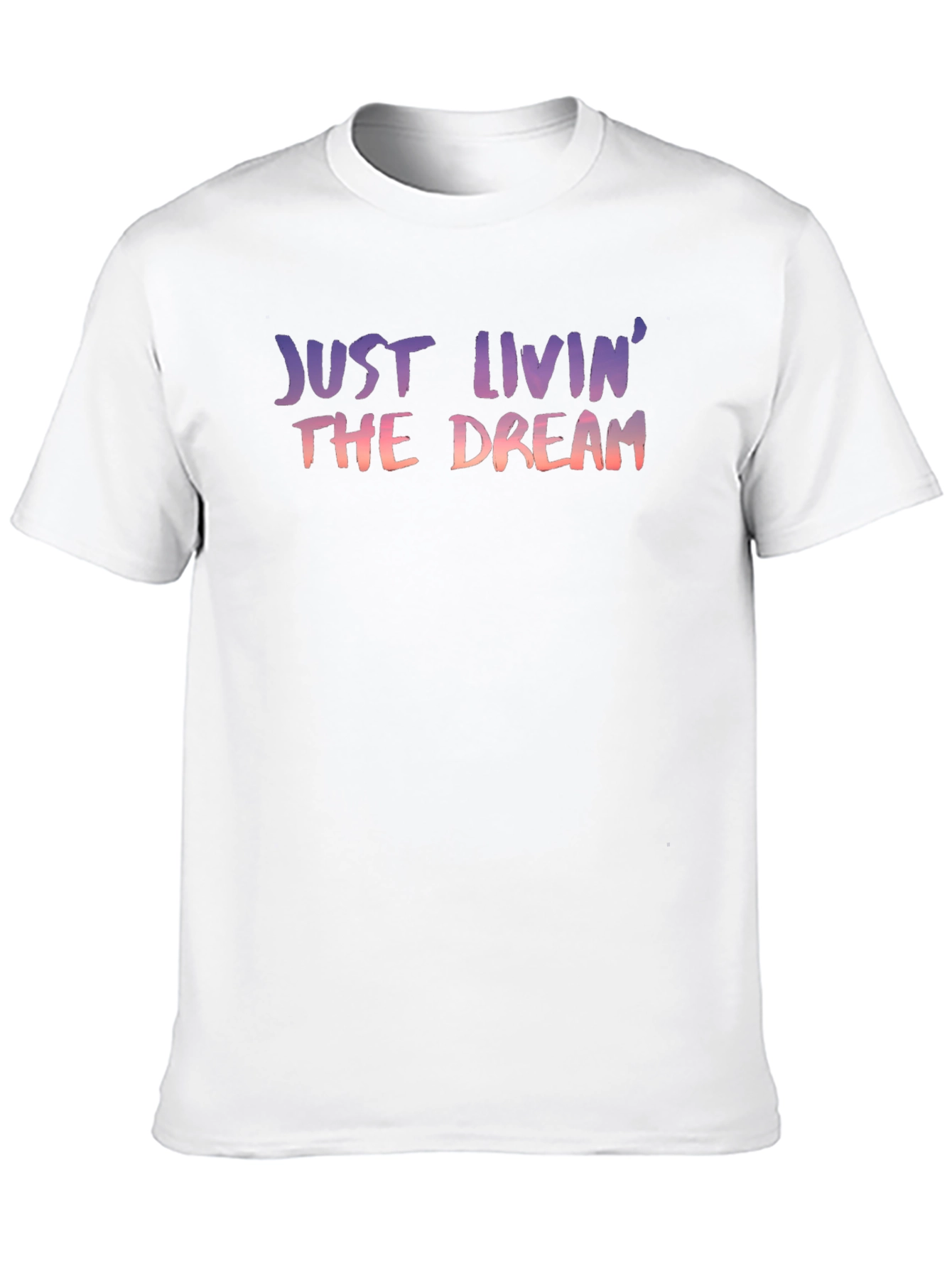 Black Just Livin' the Dream Graphic Tee view 10
