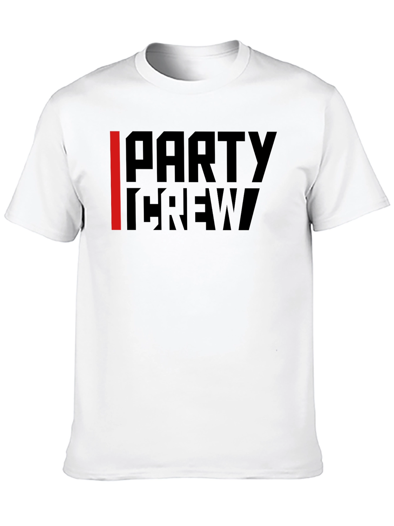 Black Party Crew Black Graphic Tee view 10