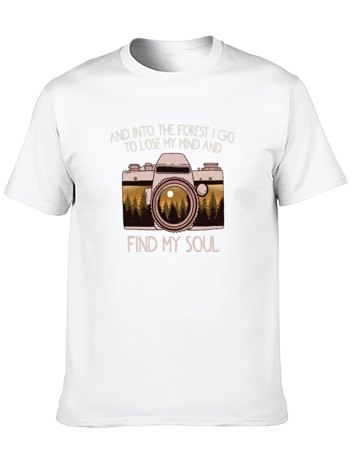 Black Forest Camera Graphic Tee - Lose My Mind Find My Soul Shirt view 10