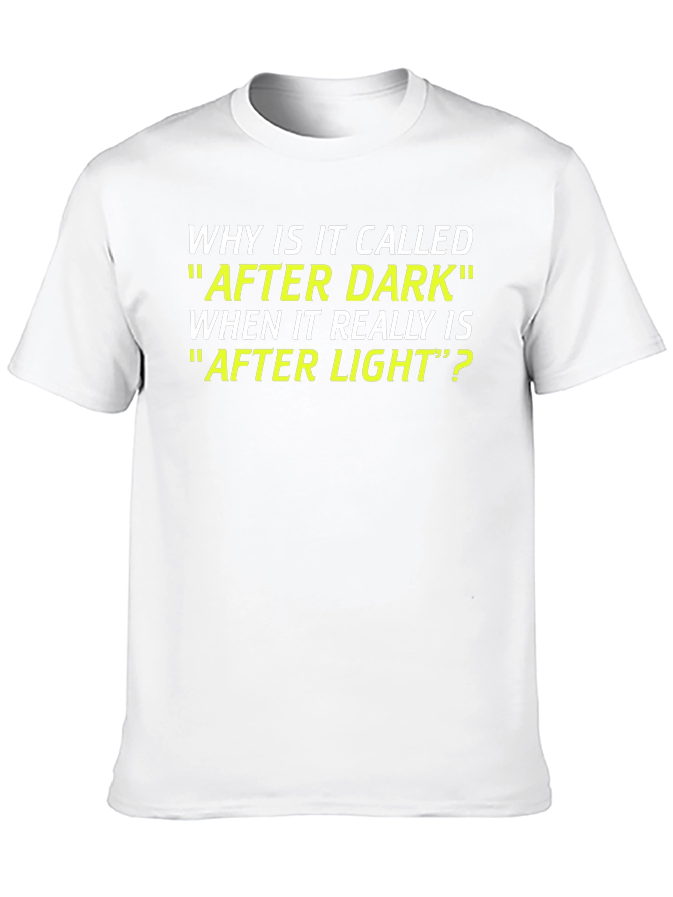 Black Funny After Dark T-Shirt view 10