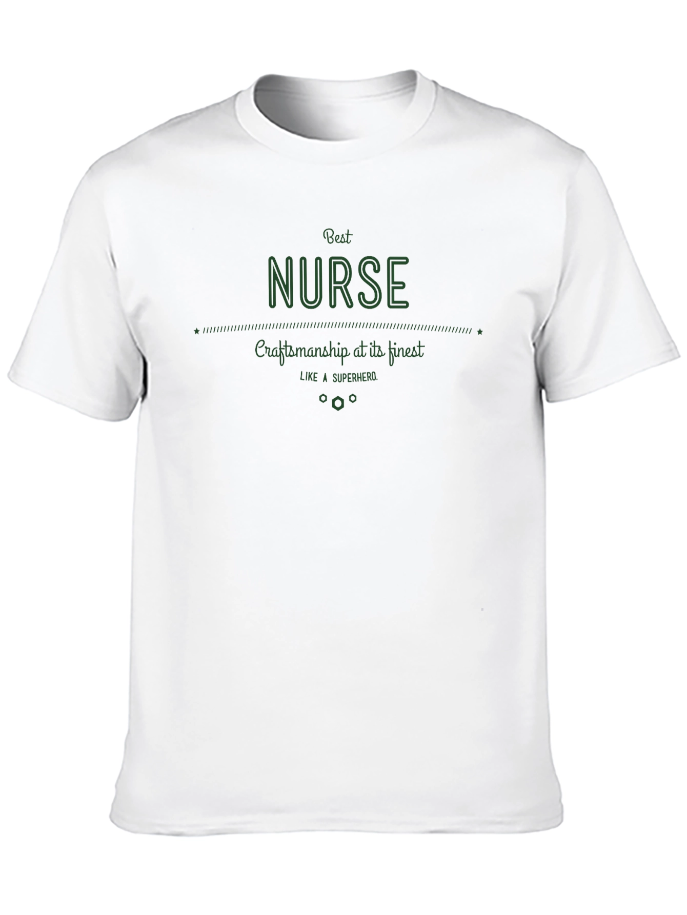 Black Best Nurse Graphic T-Shirt view 10