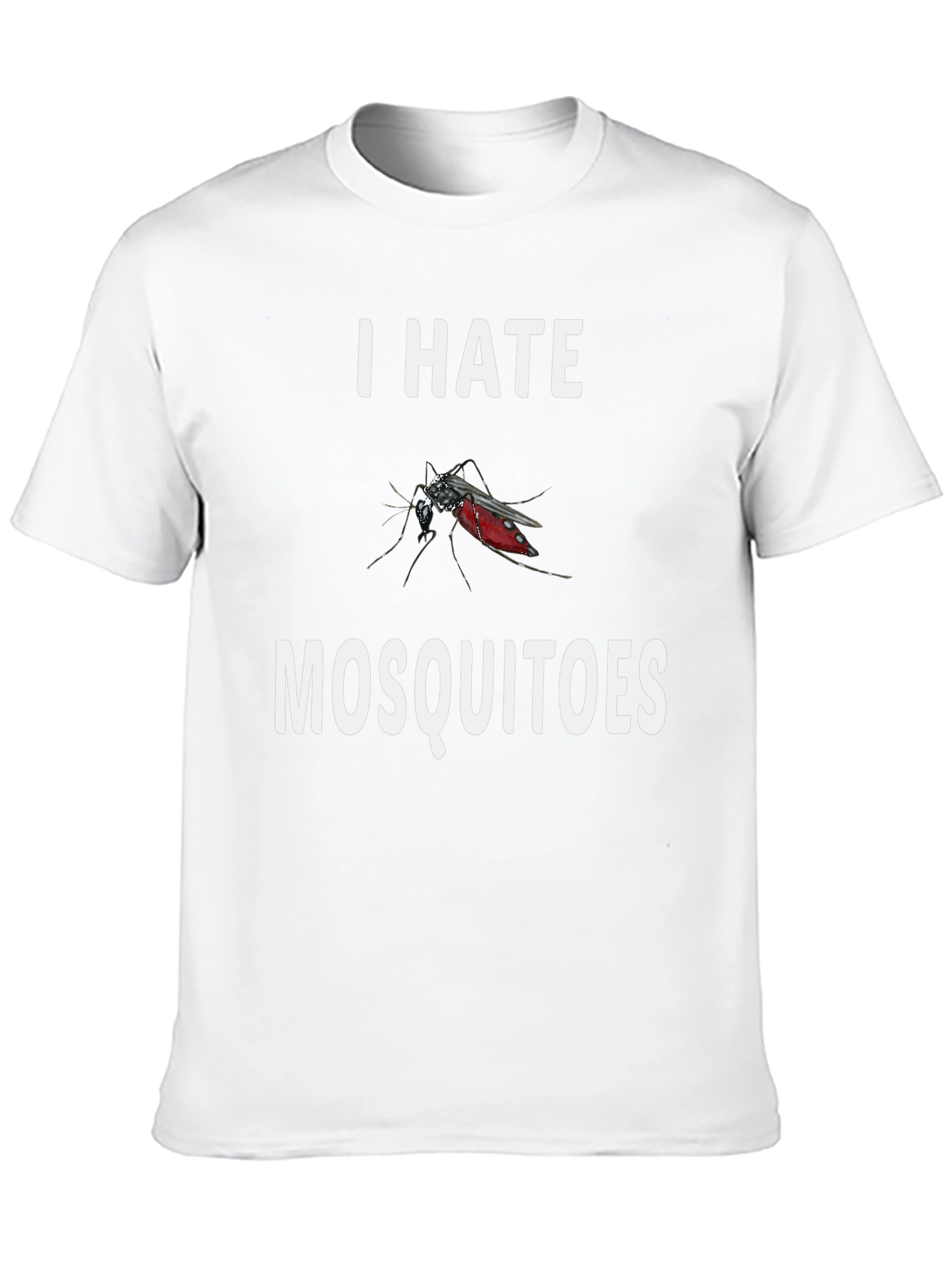 Black I Hate Mosquitoes Graphic T-Shirt view 10