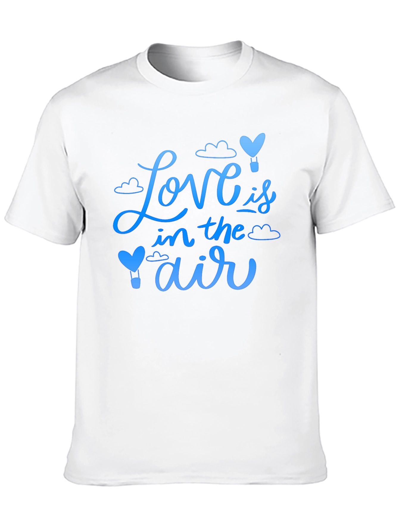 Black Love is in the Air T-Shirt Black view 10