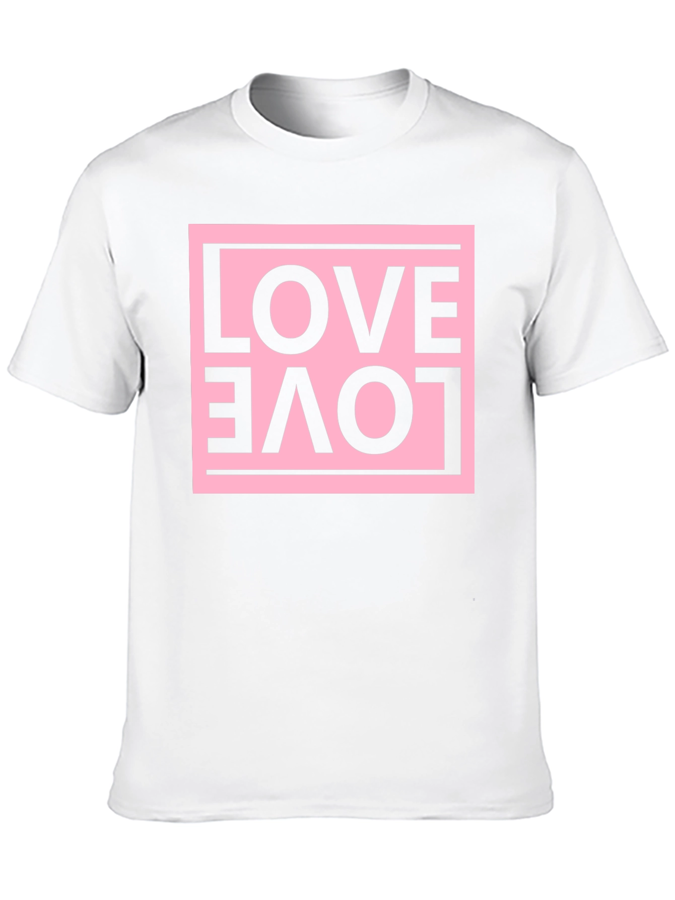 Black Love Graphic Tee - Upside Down Design view 10