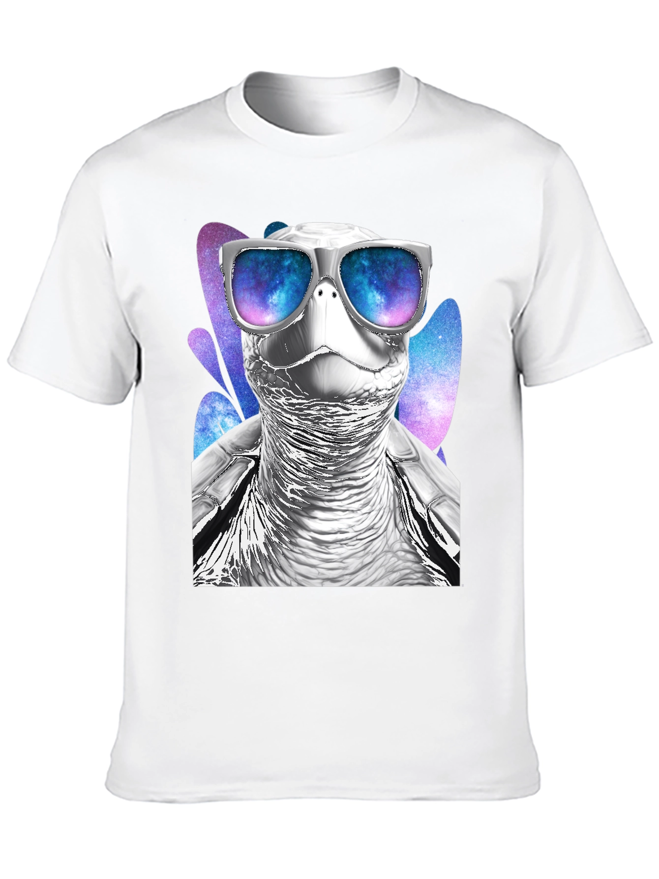 Black Cool Turtle Graphic T-Shirt view 10
