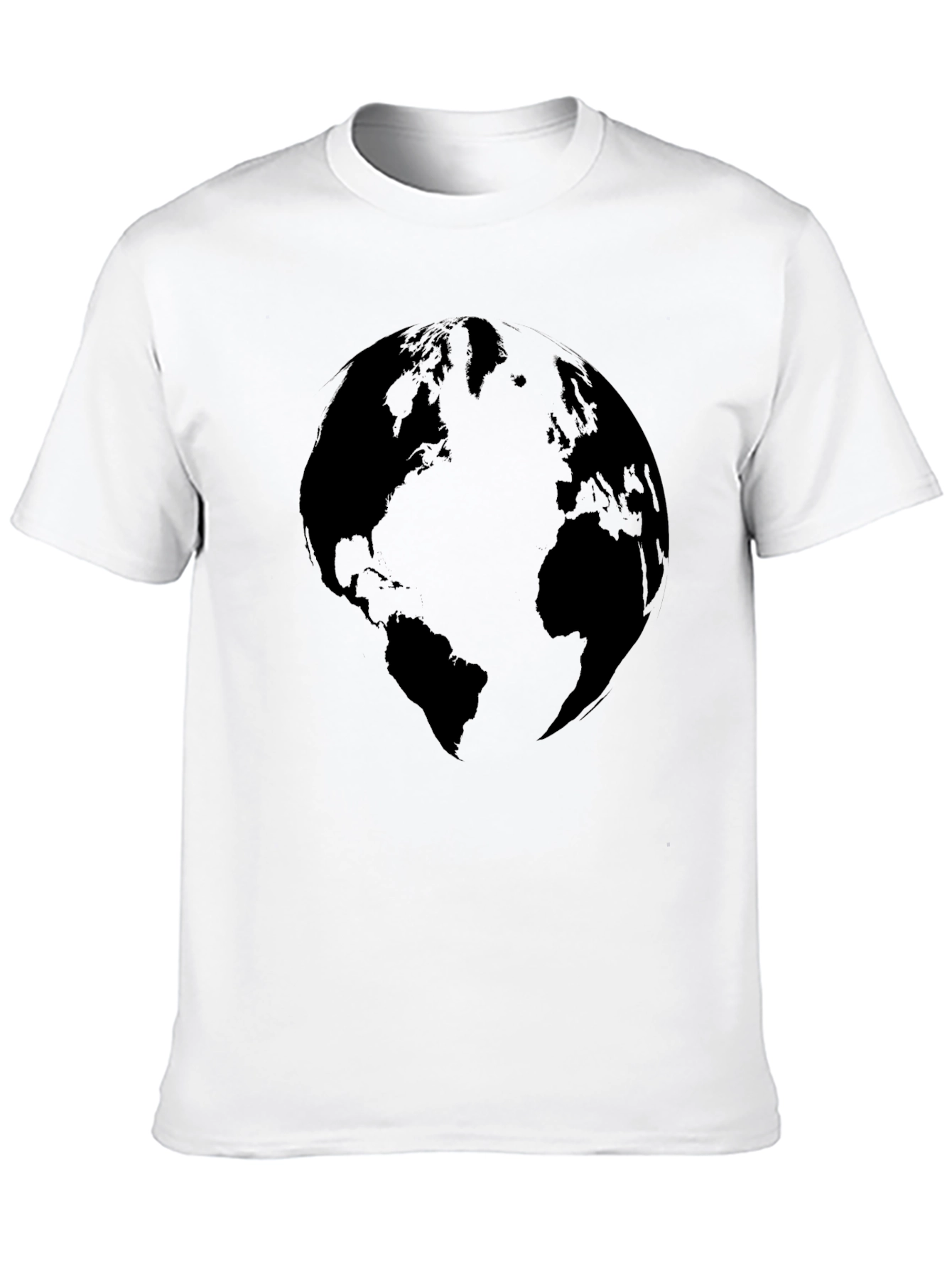 Black Earth Silhouette Graphic Tee - Black view 10