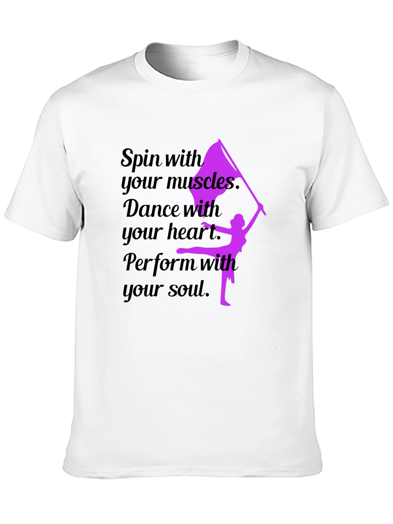 Black Spin, Dance, Perform T-Shirt view 10