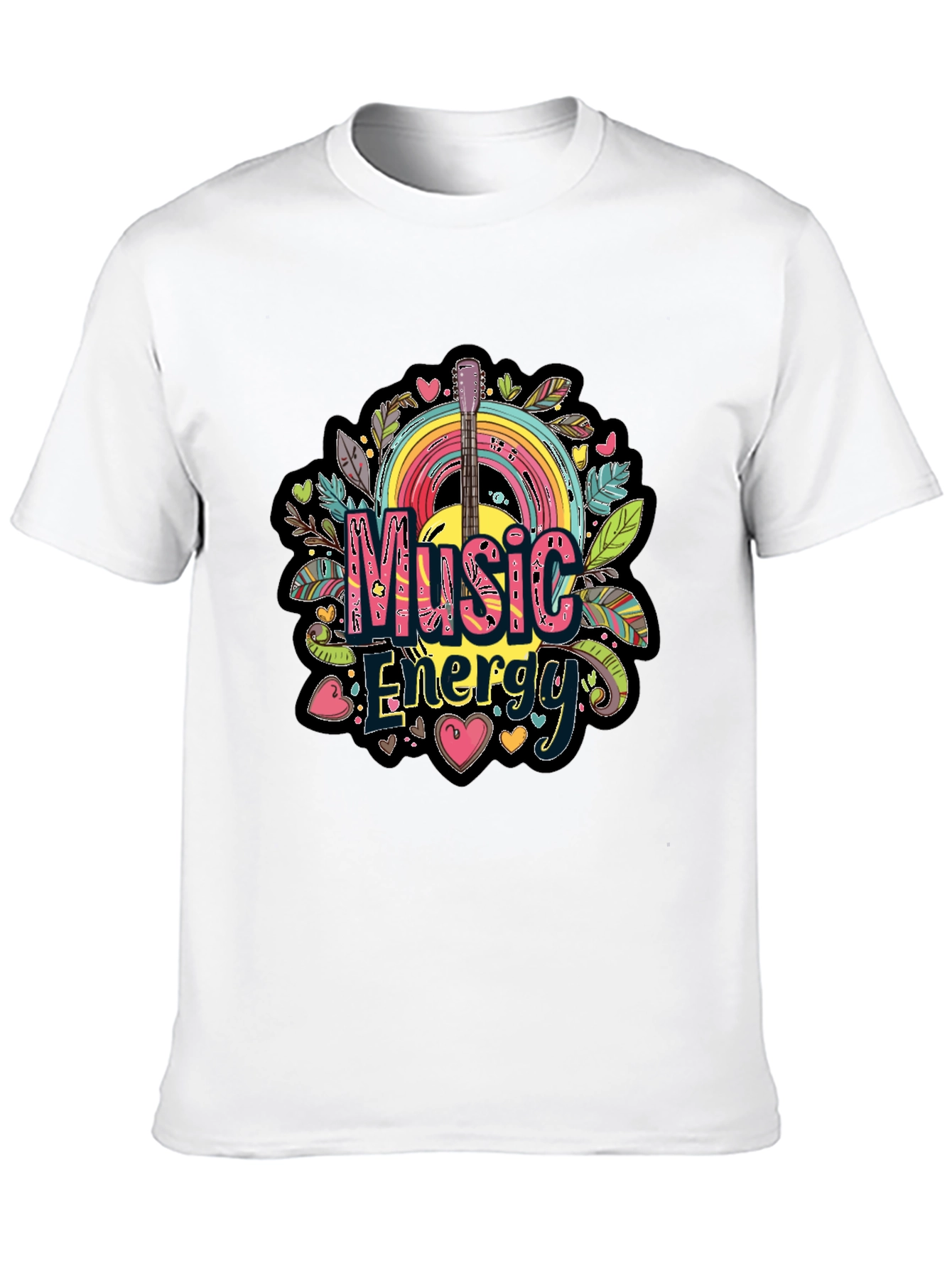 Black Music Energy Graphic Tee view 10