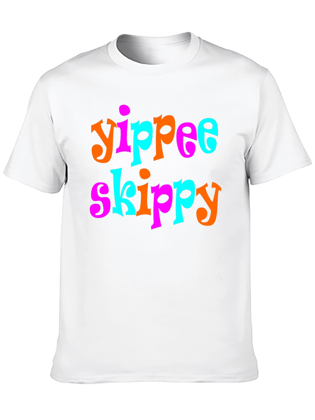 Black Yippee Skippy Graphic Tee - Retro Style view 10