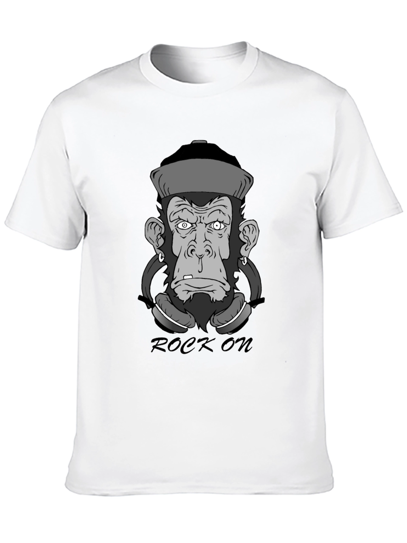 Rock On Monkey Graphic T-Shirt - 10