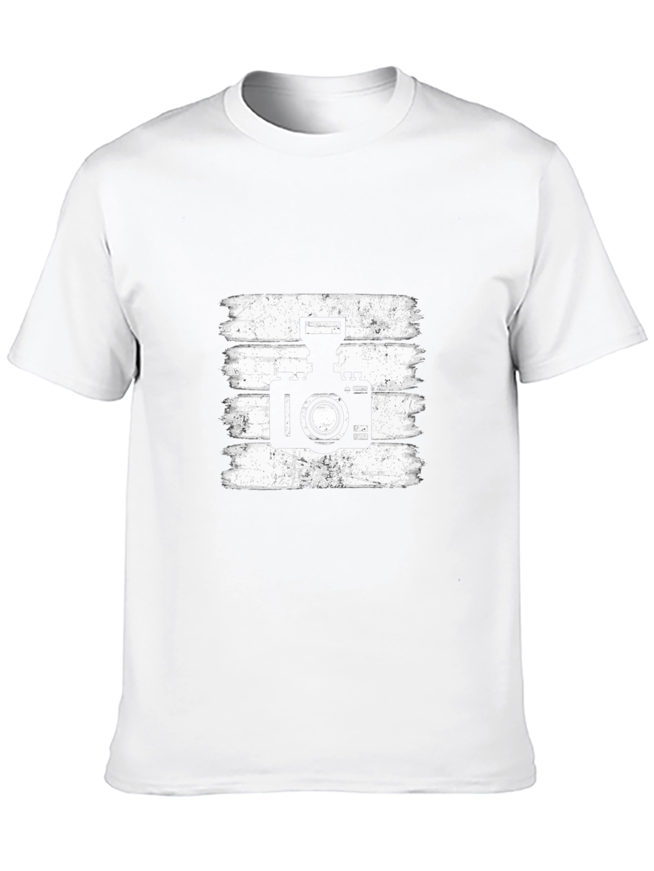 Black Retro Camera Graphic T-Shirt - Photographer Tee view 10