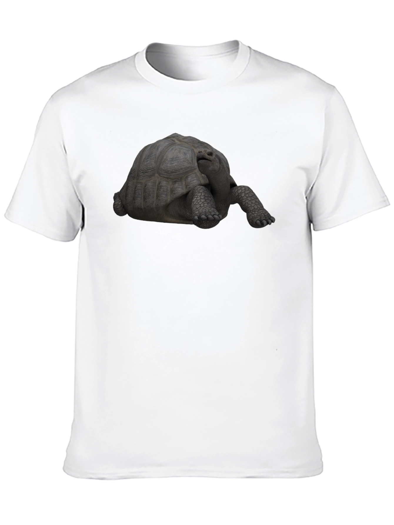 Black Tortoise Graphic Tee - Black Casual T-Shirt view 10