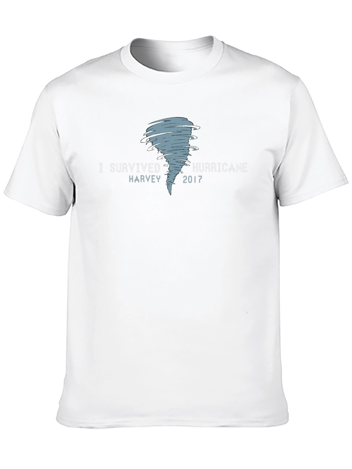 Black I Survived Hurricane Harvey 2017 T-Shirt view 10