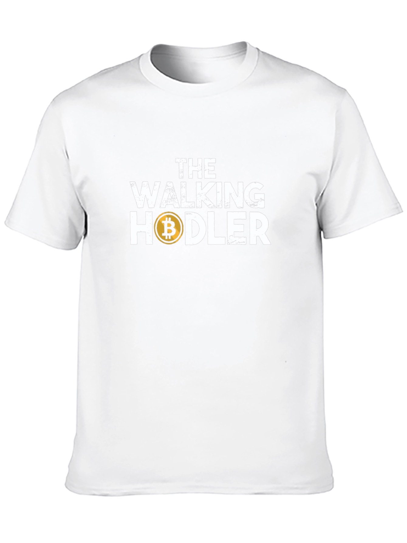 Black The Walking Hodler T-Shirt - Crypto Bitcoin Tee view 10