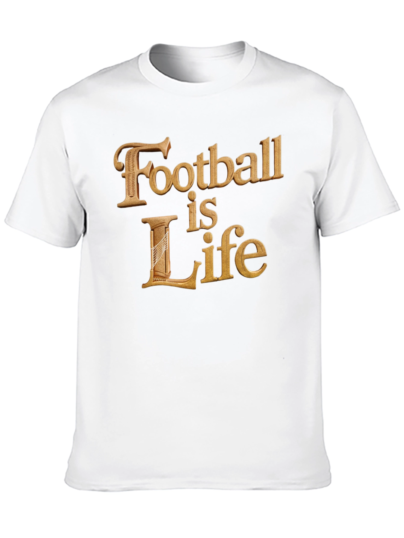 Black Football is Life T-Shirt - Premium Cotton view 10