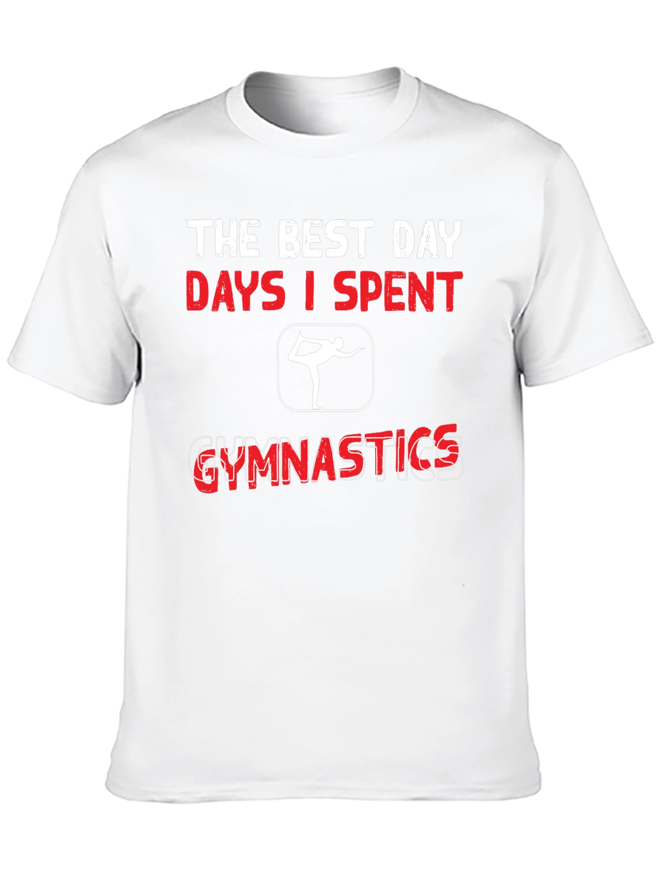 Black Gymnastics T-Shirt - Best Days I Spent view 10